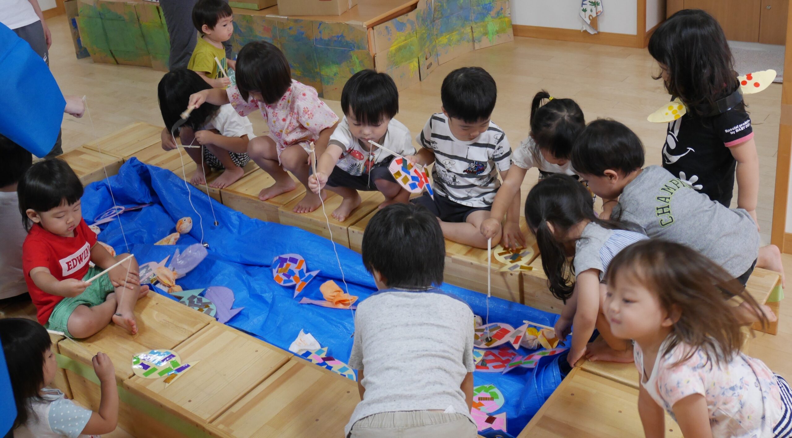 皆で楽しい夏祭り！